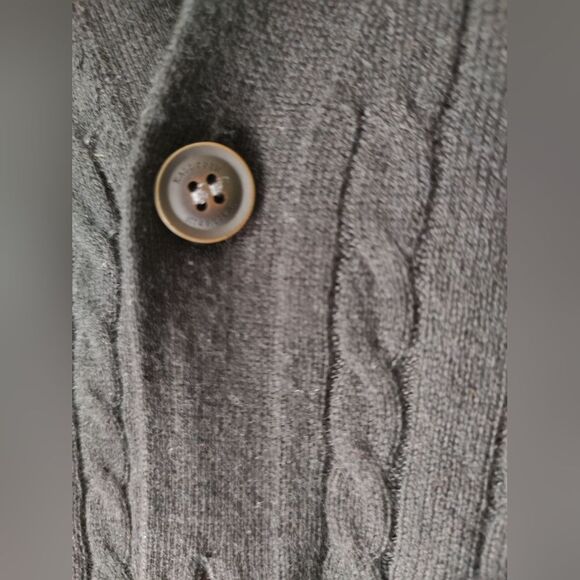 Kalspin Men’s Black Cable-Knit Vest – Size Medium, NWT - Picture 4 of 7